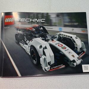 Lego Technic  42137 Formula E® Porsche 99X Electric - Instruction Manual Only
